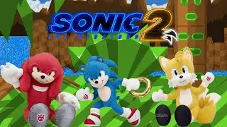 Build a bear Workshop dropped their new line of Sonic The Hedgehog 2 Movie Plushies
