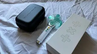 UNBOXING | TXT Official Light Stick and Case