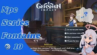 Boucicaut (Npc) Series🔹10🔹Fontaine × Genshin Impact 