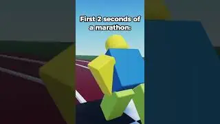 [Roblox Animation] The first 2 seconds of a marathon