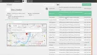 Odoo POS Customer Address with Google Maps in