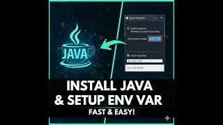 Java Installation & Environment Setup | First Java Program Explained Step by Step