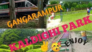 KALDIGHI PARK 🏞️ &TOY TRAIN 🚅🚅🚅🚅Dallyvlog Villagevlog 