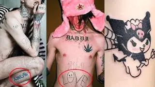 TODOS LOS TATUAJES DE LIL PEEP 🖤