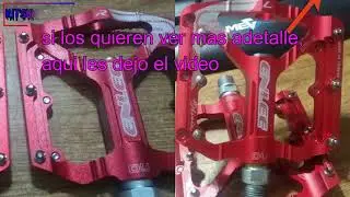 Instalando los pedales ENLEE a mi mercurio expert dh