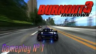 Burnout 3 Gameplay № 1 - Super Series [PCSX2]