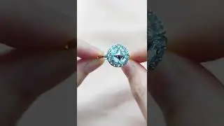 Jewelryay-Oval Engagement Ring 925 Silver Star Topaz #diamond #ring #enagementring #jewelry #topaz