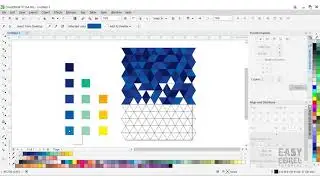 Fast and Easy, This is How to Create Abstract Jersey Desin in Coreldraw