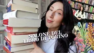 Turin International Book Fair: My book haul, the pros and cons, and vlog