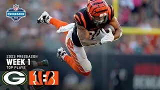 Cincinnati Bengals Top Plays vs. Green Bay Packers | 2023 Preseason  Week 1