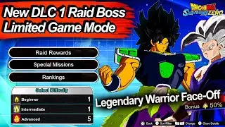NEW Dragon Ball Sparking Zero LIMITED Event Game Mode - (Legendary Warrior Face-Off) DLC 1