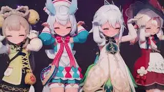 Genshin Impact MMD／4K／60FPS】Nahida，Sigewinne