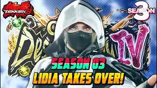 Tekken 8 Season 3 – GKEN World No.1 Lidia Overpowered Gameplay!
