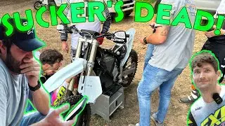 STARK VARG ALREADY BROKE?? Electric Motocross Dirt Bike