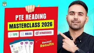 PTE Reading Masterclass 2026 | Proven Tips, Rules & Strategies for Superior Score
