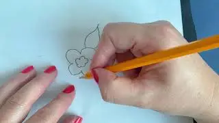 Tracing an embroidery design onto dark fabric