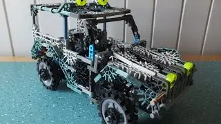 K'NEX 4x4 Jeep suspension & steering HD