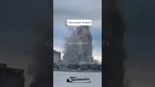 Pembongkaran Gedung 22 Lantai Hertz Tower di Louisiana!