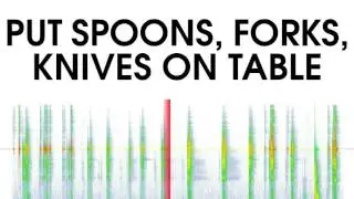 Put Spoons, Forks, Knives on Table Sound Effects