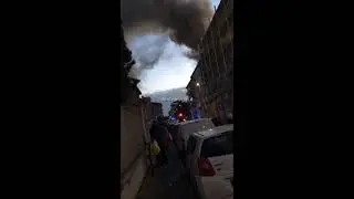Incendio in Via Failla