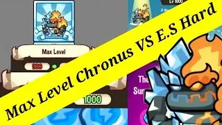 Maxed Out 1000 Leveled Chronus VS The Evil Summoner Hard | Summoner's Greed
