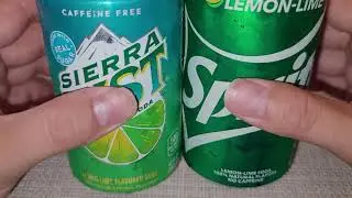 Sierra Mist VS Sprite Taste Test Comparison No Competition