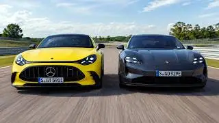 2027 Mercedes-AMG GT 63  4‑Door Coupe vs Porsche Taycan Turbo GT ⚡🔥🏁