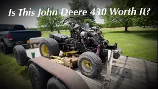 Reviving a JUNK John Deere 430 Diesel Garden Tractor