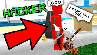 I found a hacker in murder mystery 2.. (Roblox)