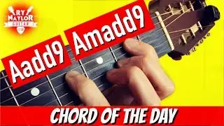 Awesome Open Chords #3 - Aadd9 / Amadd9 - Beautiful Guitar Chords Lesson