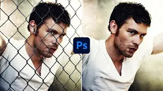 Remove Complex Fence or Wire in Photoshop!