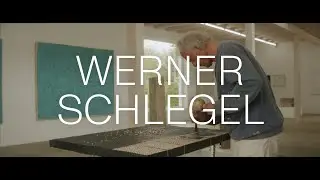 Der Künstler und Bildhauer Werner Schlegel