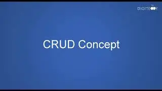 Digiterry - CRUD Concept Explained