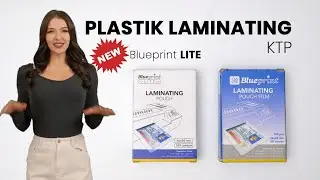 Plastik Laminating KTP Blueprint LITE, MURAH ,bisa untuk apa saja ?  | BPVID#258