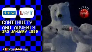 ITV (LWT) - Continuity and Adverts - 3rd January 1999
