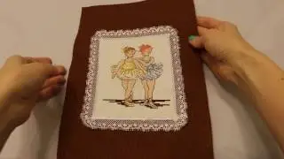 Детская сумочка из фетра с вышивкой своими руками