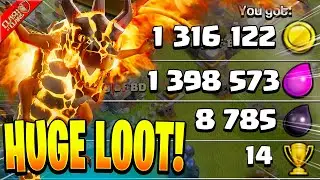 Super Dragon Spotlight Brings Huge Loot! - Clash of Clans