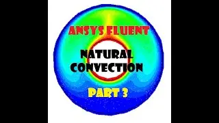 ANSYS FLUENT Tutorial: Natural Convection Part 3/4 (FLUENT solving) - Boussinesq approximation