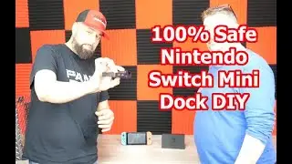 100% SAFE! Nintendo Switch MINI DOCK DIY & Review!