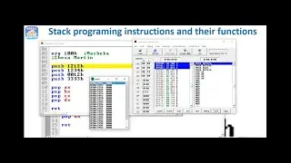 2021 x86 Stack programming emu8086 part 6