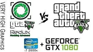 Grand Theft Auto V | GTA 5 original vs Redux mod - Very High graphics