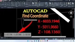 Find Coordinates in Autocad | autocad id command tutorial hindi | autocad co-ordinate command