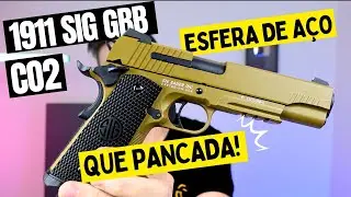 1911 GBB CO2 Airgun 4,5mm - A mais FORTE que eu já vi! by OutLand