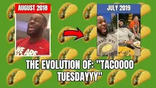 The Evolution of LeBron's "Taco Tuesday" 🌮