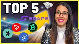 5 criptomonedas que podrían EXPLOTAR por menos de 1 dólar