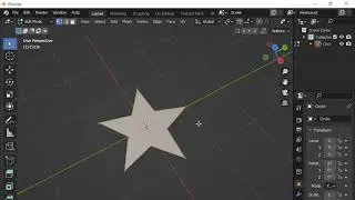 Star 3D Model In BLENDER | Quick Tutorial | Acme SMART Innovations