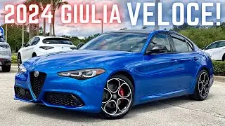 2024 Alfa Romeo Giulia Veloce Q2 In Misano Blue Review, Updates and Pricing
