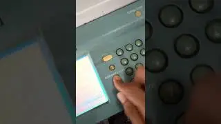 cara setting touchscreen Canon Ir 5000