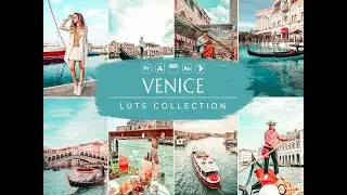 Venice Video LUT- luts for premiere pro- lut for video filter- premiere pro- davinci resolve