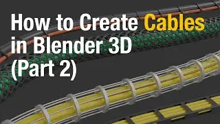 How to Create Cables in Blender 3D (Using Edges and The Grease Pencil)